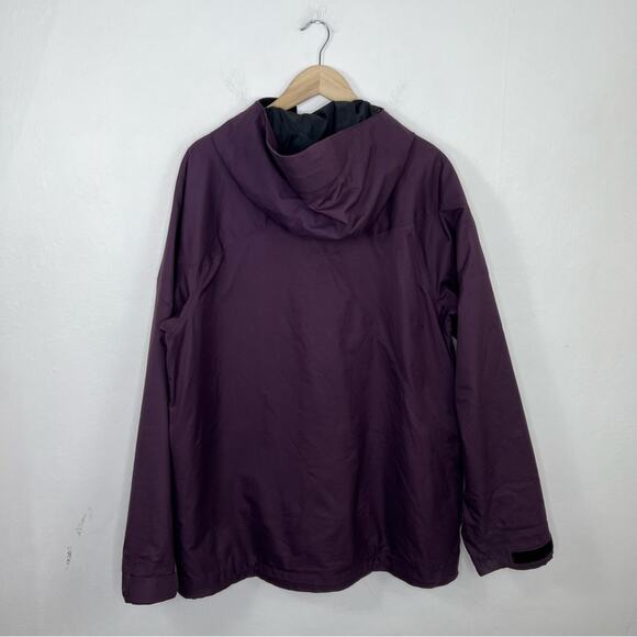 Homeschool With Teeth Purple Ski Snowboarding Shell Jacket Size Large - Picture 7 of 16